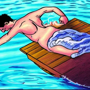 Artistic representation for Death by drowning : what local victims have in common.