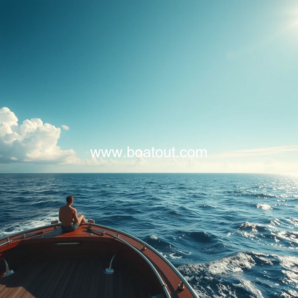 At sea , you dont have to worry about what somebody else is thinking about you