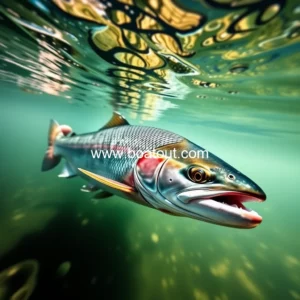 Artistic representation for Fresh rainbow trout stocking at lake cachuma: 4,000 pounds now, 12,000 pounds en route!