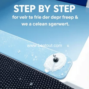Artistic representation for Step by Step Non Skid Boat Deck Cleaning for Safe and Sparkling Surfaces