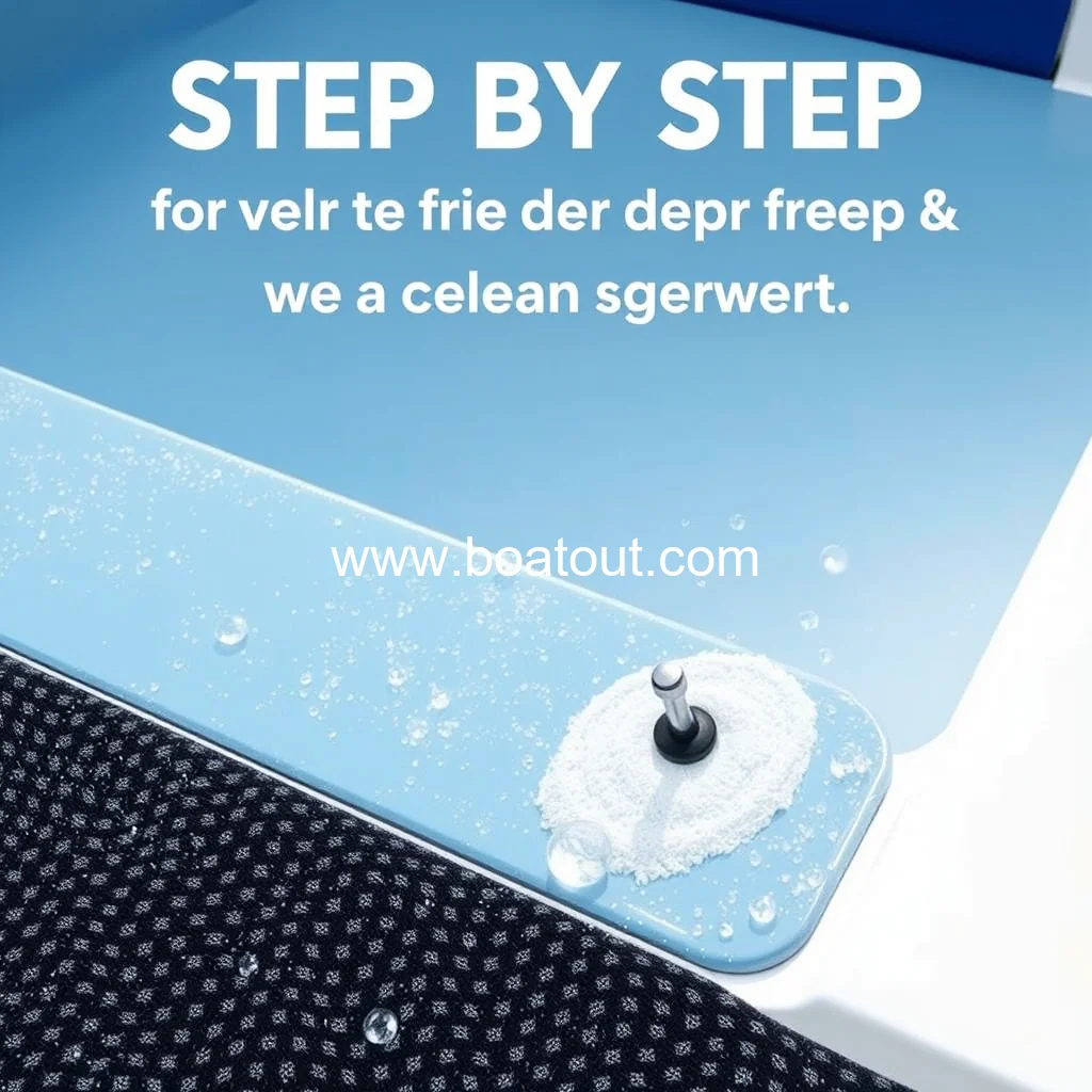 Step  by  Step Non  Skid Boat Deck Cleaning for Safe and Sparkling Surfaces