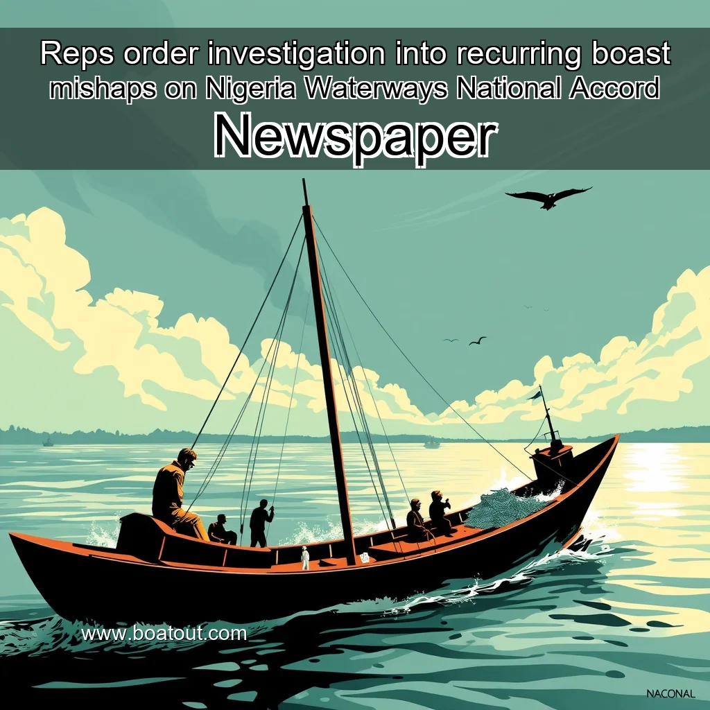 Reps order investigation into recurring boast mishaps on Nigeria Waterways National Accord Newspaper