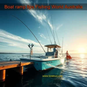 Artistic representation for Boat ramp tips Fishing World Australia
