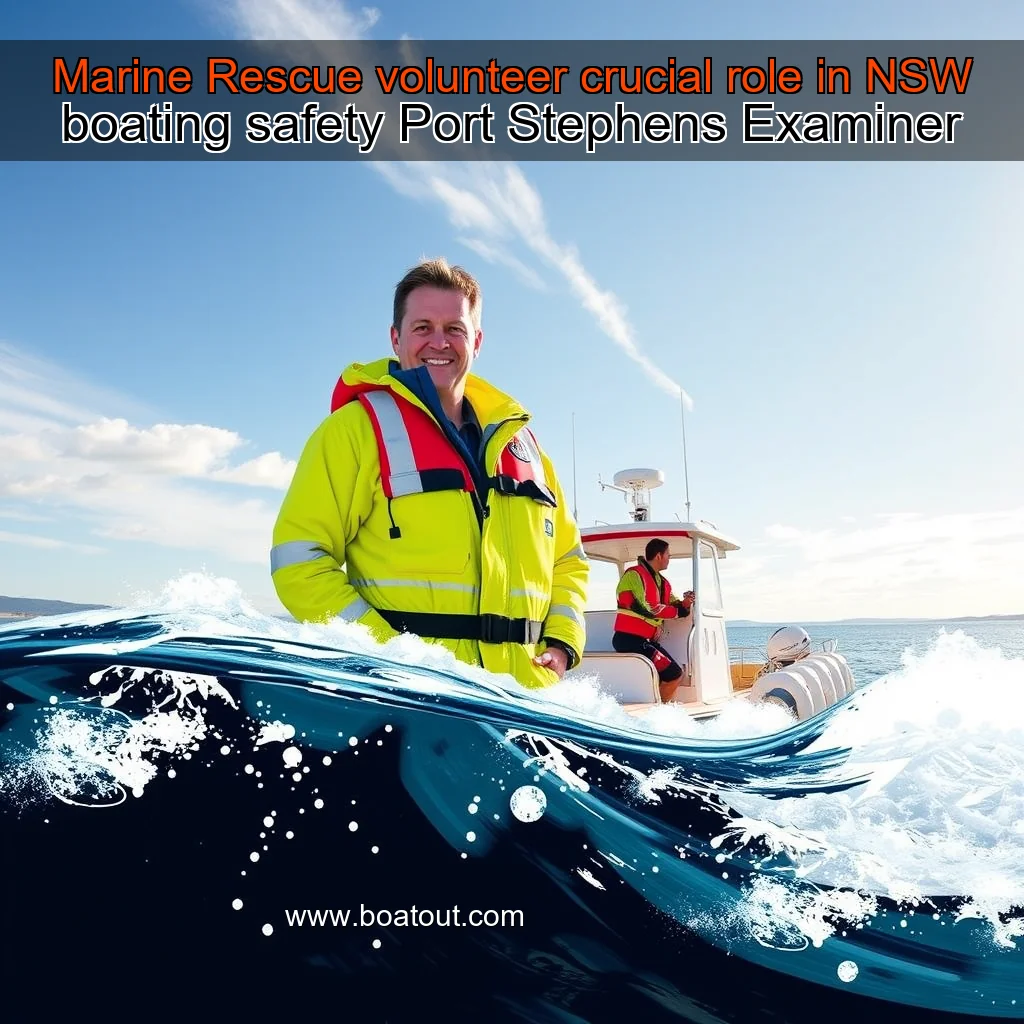 Marine Rescue volunteer crucial role in NSW boating safety  Port Stephens Examiner
