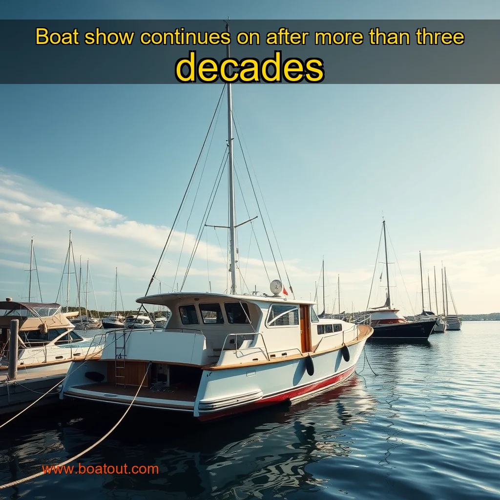 Boat show continues on after more than three decades