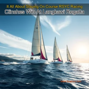 Artistic representation for It All About Staying On Course RSYC Racing Clinches Win At Langkawi Regatta