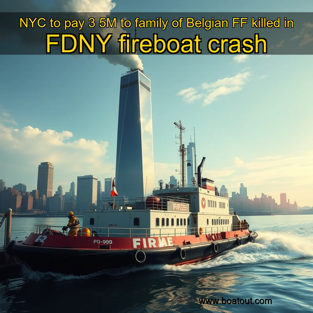 NYC to pay 3  5M to family of Belgian FF killed in FDNY fireboat crash
