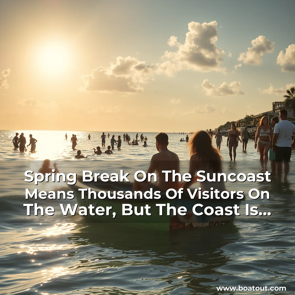 Spring Break On The Suncoast Means Thousands Of Visitors On The Water, But The Coast Is Suffering From A Lack Of Water.