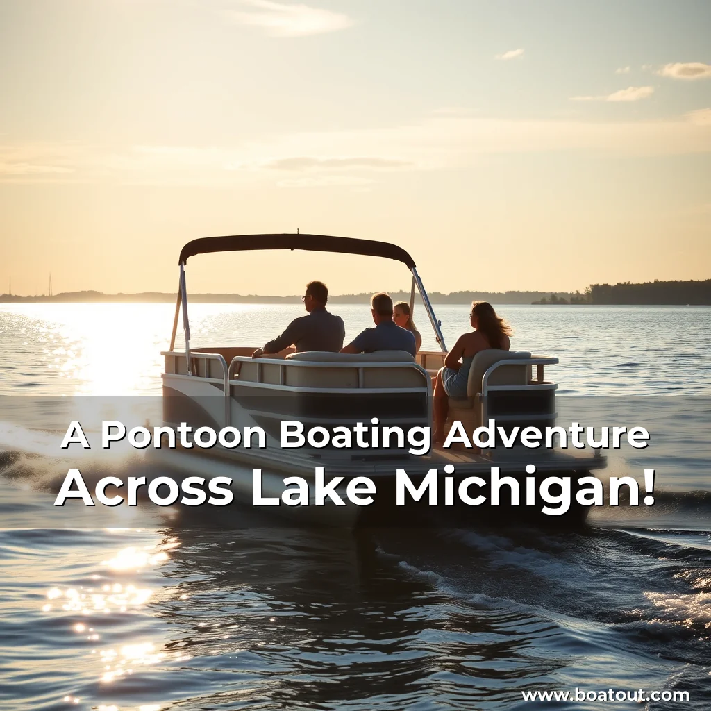 A Pontoon Boating Adventure Across Lake Michigan!