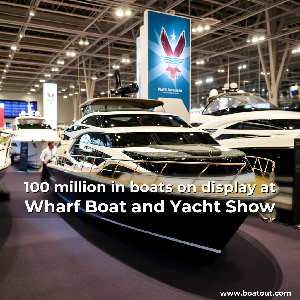 100 million in boats on display at Wharf Boat and Yacht Show
