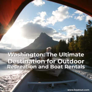 Artistic representation for Washington: The Ultimate Destination for Outdoor Recreation and Boat Rentals