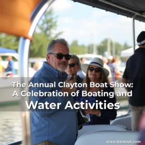 Artistic representation for The Annual Clayton Boat Show: A Celebration of Boating and Water Activities