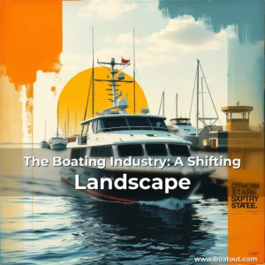 Artistic representation for The Boating Industry: A Shifting Landscape