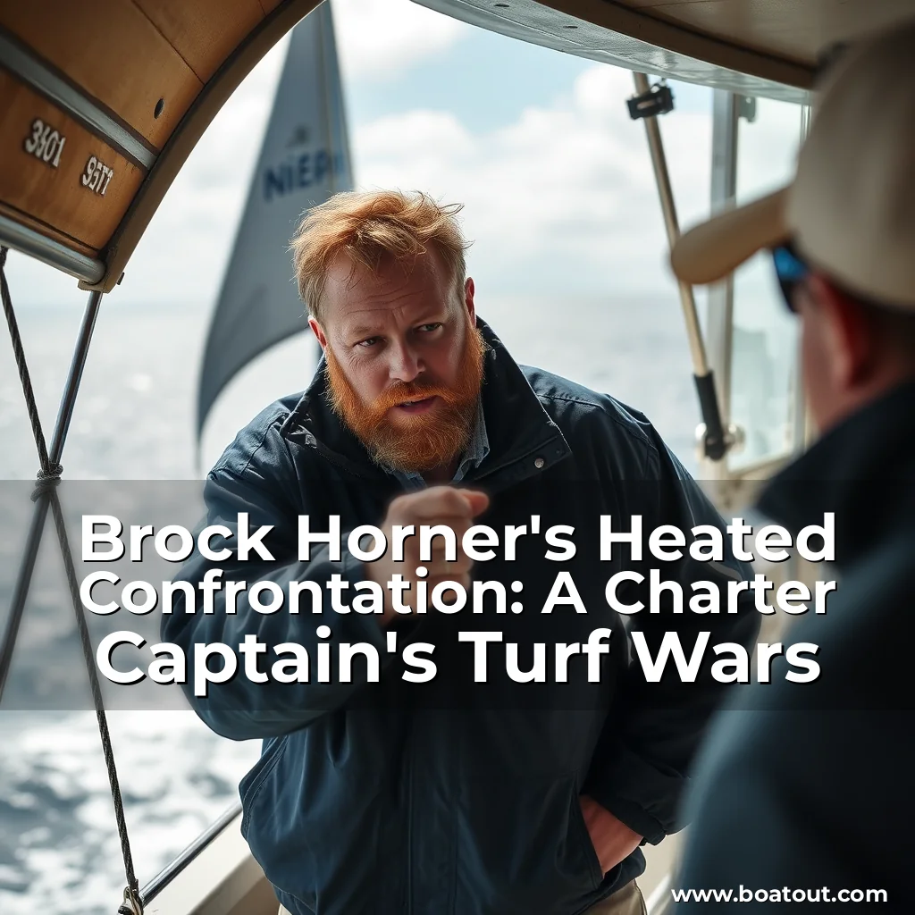 Brock Horner’s Heated Confrontation: A Charter Captain’s Turf Wars