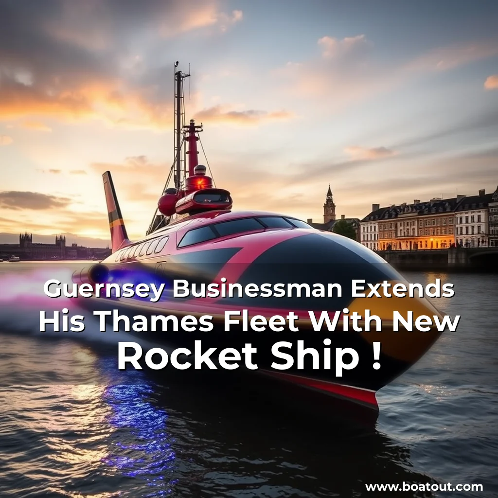 Guernsey Businessman Extends His Thames Fleet With New  Rocket   Ship !