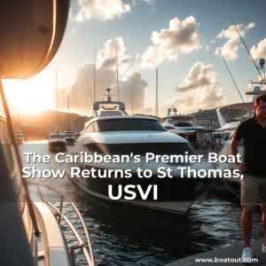 Artistic representation for The Caribbean's Premier Boat Show Returns to St Thomas, USVI