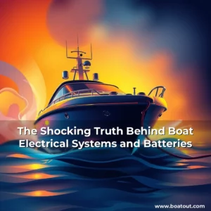 Artistic representation for The Shocking Truth Behind Boat Electrical Systems and Batteries