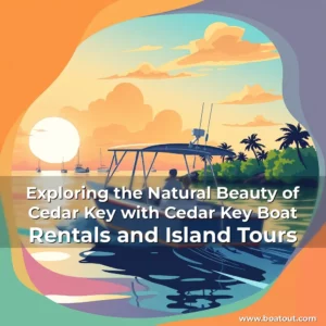 Artistic representation for Exploring the Natural Beauty of Cedar Key with Cedar Key Boat Rentals and Island Tours