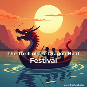 Artistic representation for The Thrill of the Dragon Boat Festival