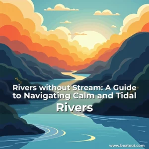 Artistic representation for Rivers without Stream: A Guide to Navigating Calm and Tidal Rivers
