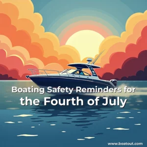 Artistic representation for Boating Safety Reminders for the Fourth of July