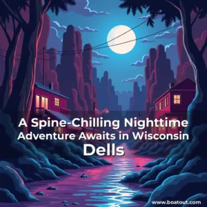 Artistic representation for A Spine-Chilling Nighttime Adventure Awaits in Wisconsin Dells