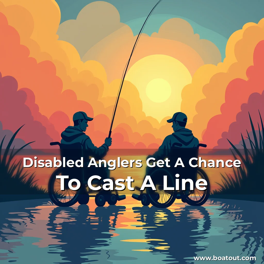 Disabled Anglers Get A Chance To Cast A Line