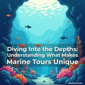 Artistic representation for Diving Into the Depths: Understanding What Makes Marine Tours Unique