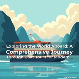 Artistic representation for Exploring the World Aboard: A Comprehensive Journey Through Boat Tours for Modern Adventurers