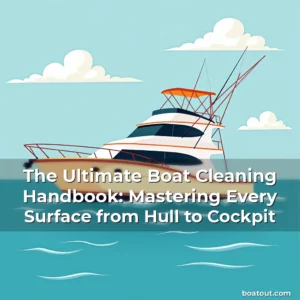 Artistic representation for The Ultimate Boat Cleaning Handbook: Mastering Every Surface from Hull to Cockpit