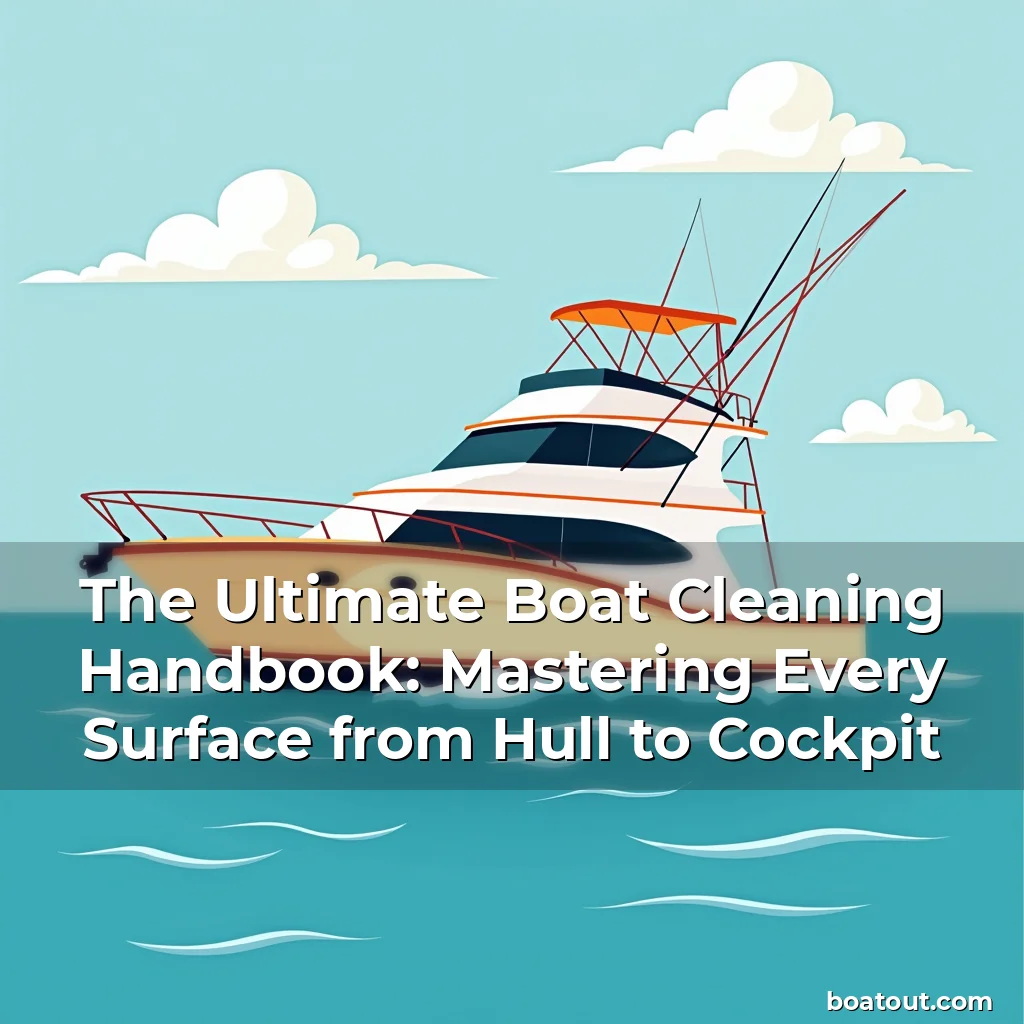 The Ultimate Boat Cleaning Handbook: Mastering Every Surface from Hull to Cockpit
