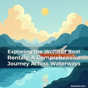 Artistic representation for Exploring the World of Boat Rentals: A Comprehensive Journey Across Waterways
