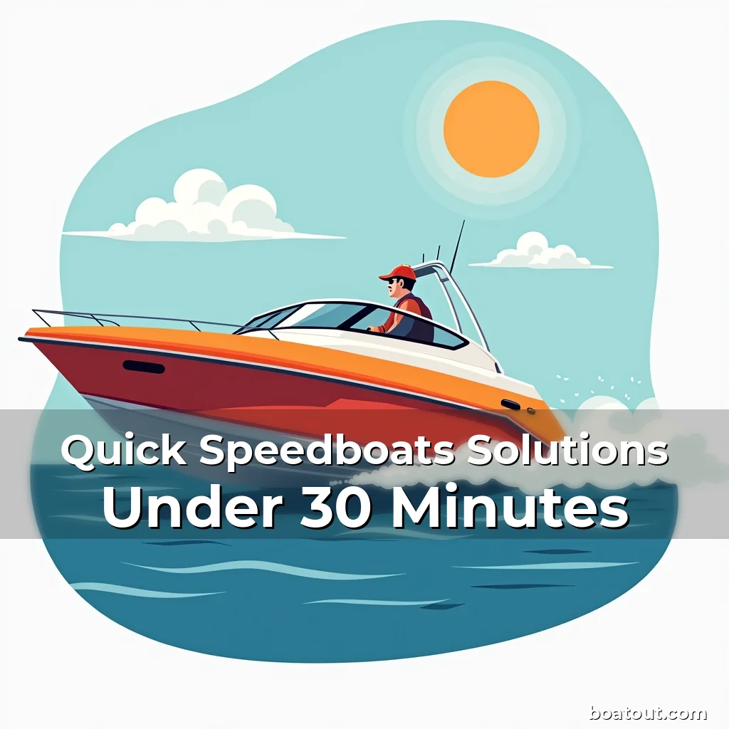 Quick Speedboats Solutions Under 30 Minutes