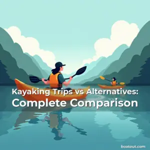 Artistic representation for Kayaking Trips vs Alternatives: Complete Comparison