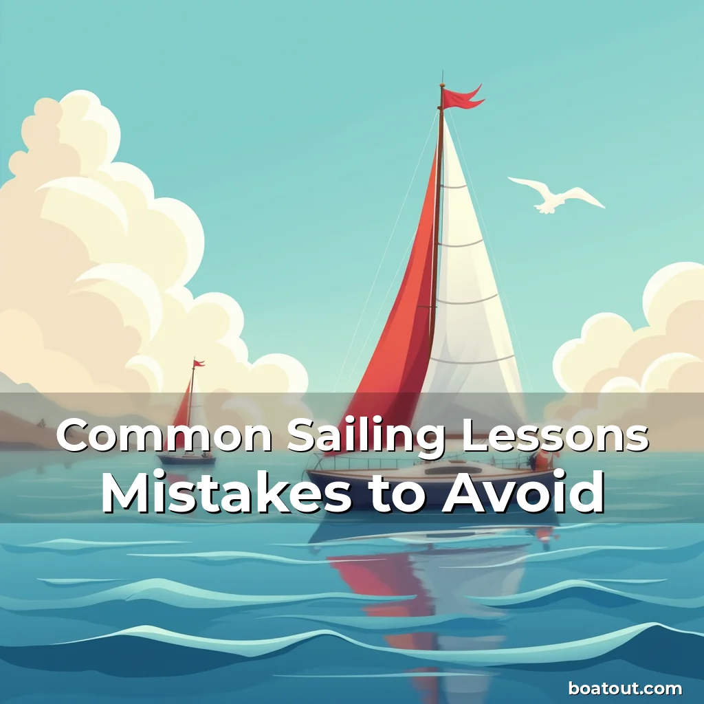 Common Sailing Lessons Mistakes to Avoid