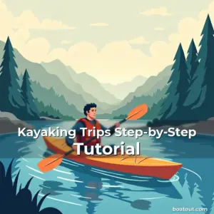 Artistic representation for Kayaking Trips Step-by-Step Tutorial