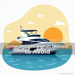 Artistic representation for Common Yacht Rentals Mistakes to Avoid