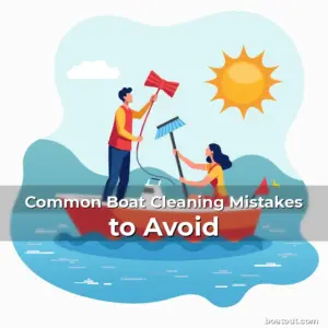 Artistic representation for Common Boat Cleaning Mistakes to Avoid