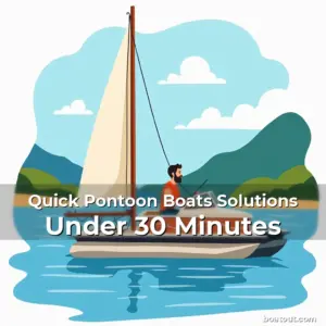 Artistic representation for Quick Pontoon Boats Solutions Under 30 Minutes