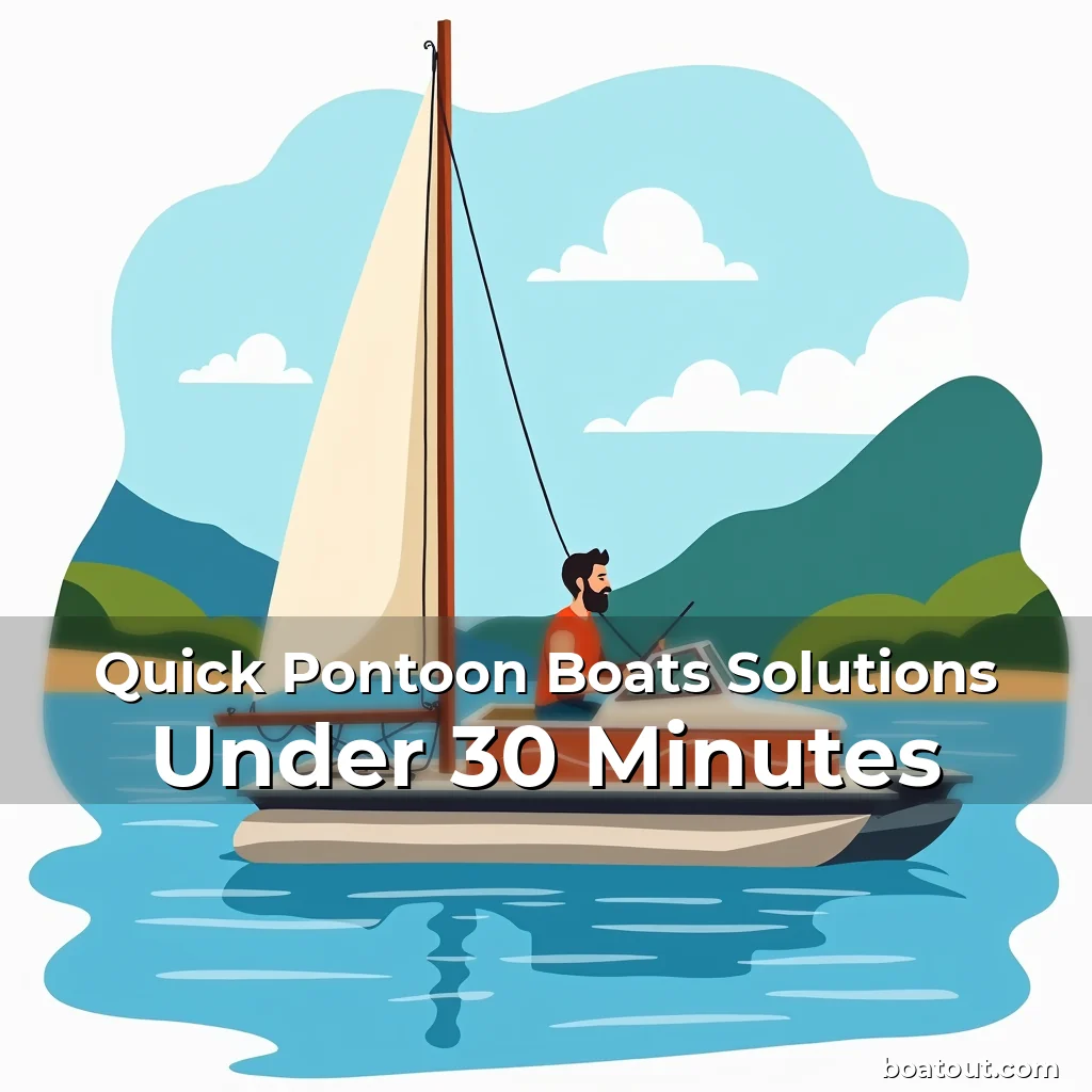 Quick Pontoon Boats Solutions Under 30 Minutes