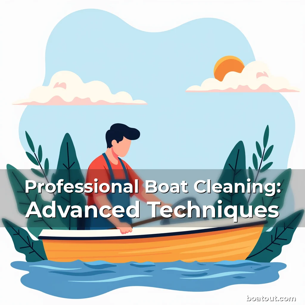 Professional Boat Cleaning: Advanced Techniques
