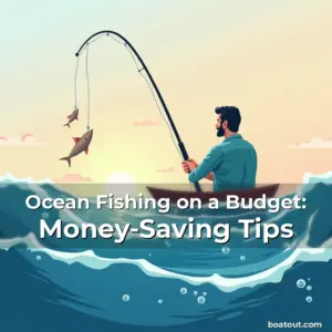 Artistic representation for Ocean Fishing on a Budget: Money-Saving Tips