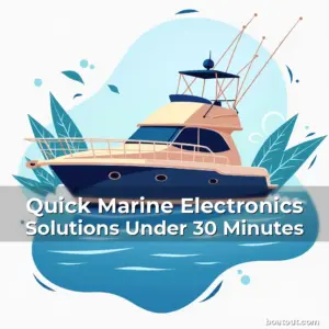 Artistic representation for Quick Marine Electronics Solutions Under 30 Minutes