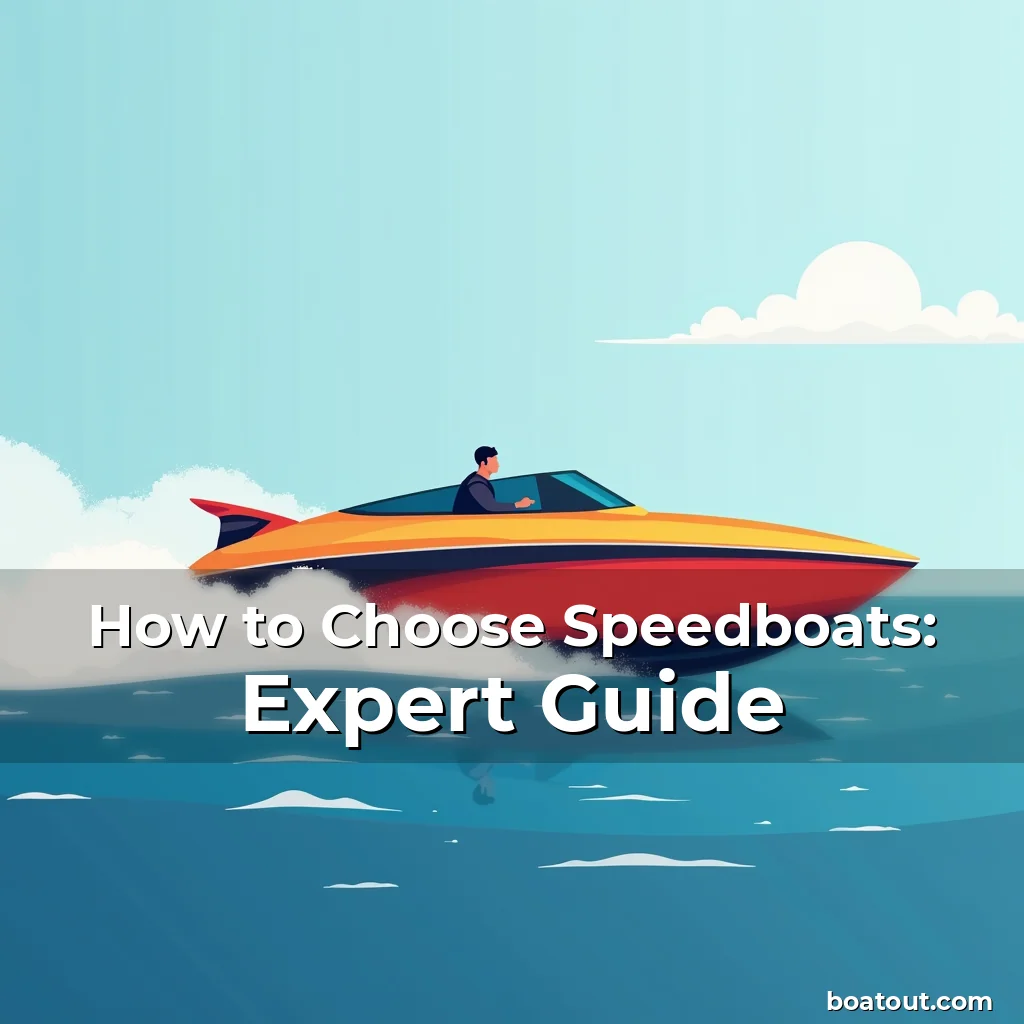 How to Choose Speedboats: Expert Guide
