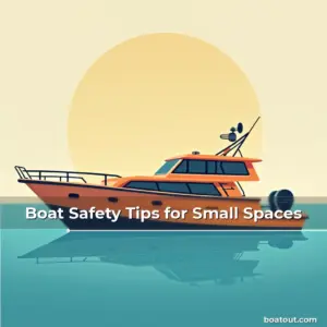 Artistic representation for Boat Safety Tips for Small Spaces