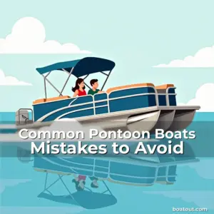 Artistic representation for Common Pontoon Boats Mistakes to Avoid
