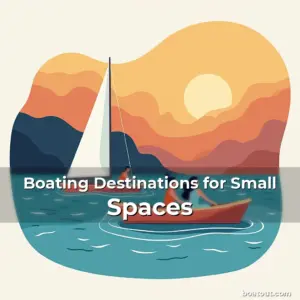 Artistic representation for Boating Destinations for Small Spaces