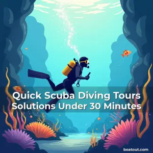 Artistic representation for Quick Scuba Diving Tours Solutions Under 30 Minutes