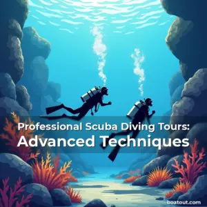 Artistic representation for Professional Scuba Diving Tours: Advanced Techniques