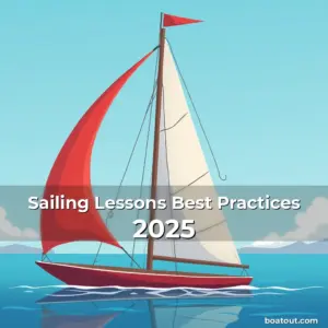 Artistic representation for Sailing Lessons Best Practices 2025